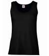 SS77 61376 Lady-Fit Valueweight Vest Black colour image